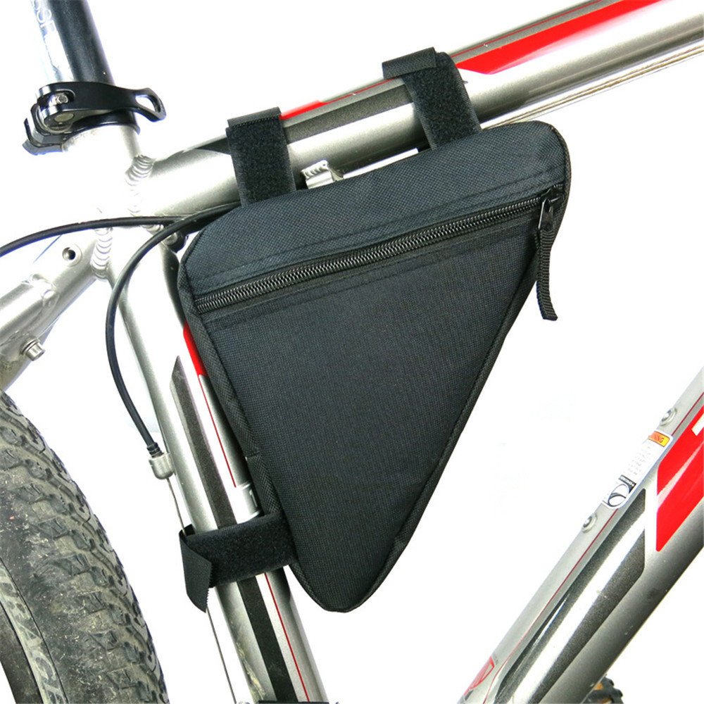 Colorful Fahrrad Tasche Fahrradlenkertasche Rahmentasche/Schwarz/Blau/Rot/Gelb (Schwarz) von Colorful