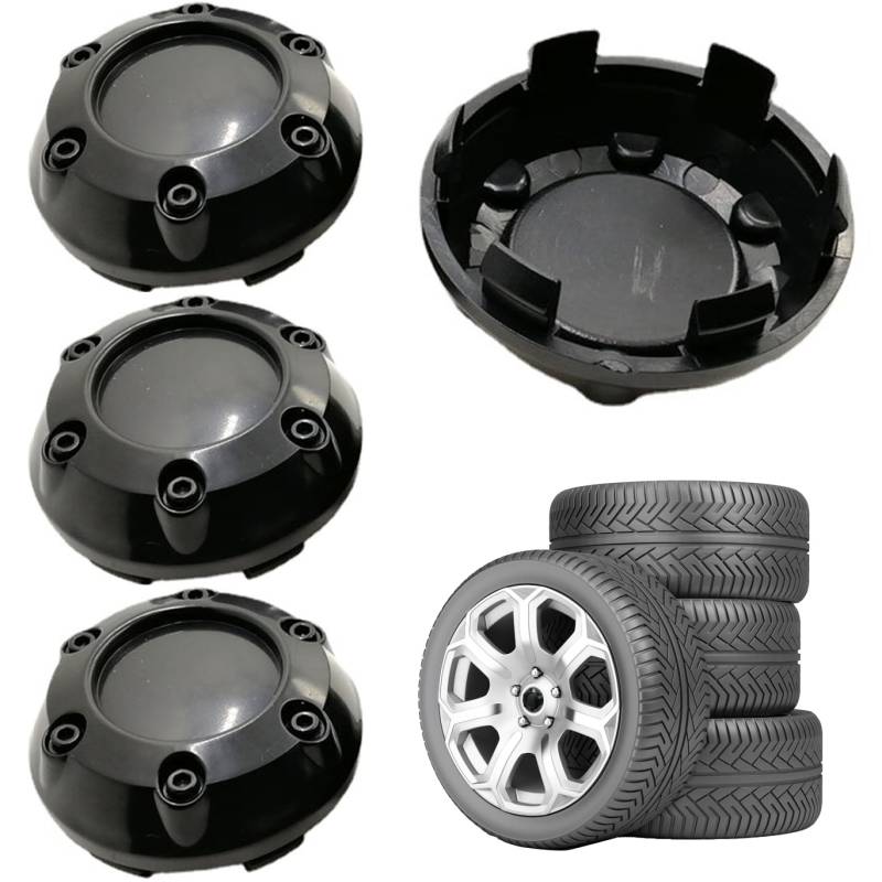 RAD -MENTION -KAPE, 4PCS 68 mm ABS Anhänger Radcenter -Kappen Ersatz, Radmittelkappe für Autos von Comebachome