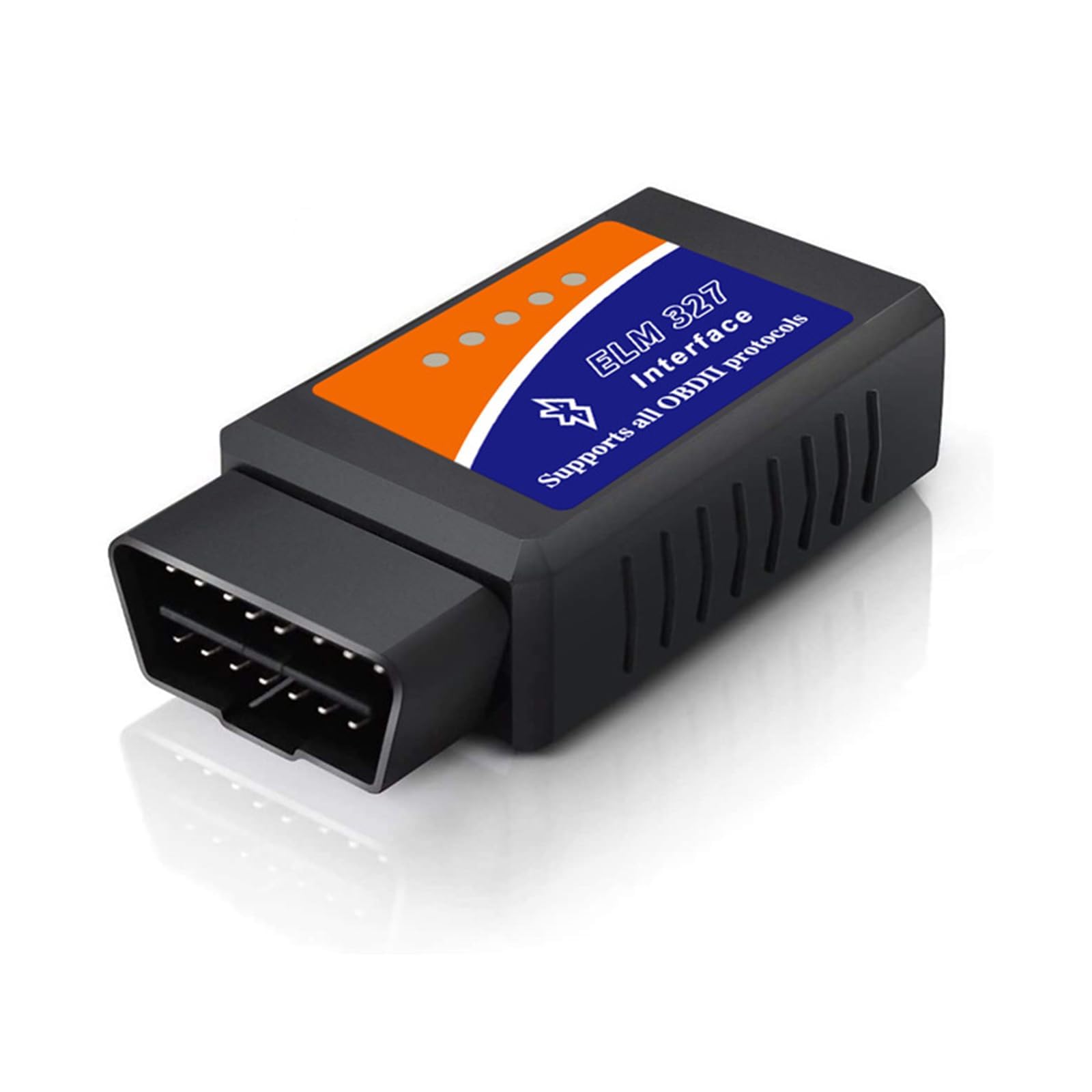 Comforty OBD2 Bluetooth Adapter für Auto Diagnosegerät OBD Adapter für Alle OBDII Protokoll Fahrzeuge - Upgraded V1.5 von Comforty