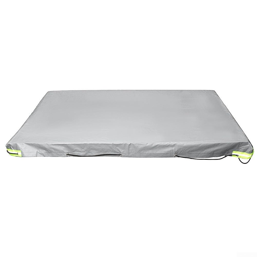 ComfyHarbor Campinganhänger-Abdeckplane – Oxford-Stoff + PVC, wasserdicht, 20811413 cm, Farboptionen, um rauen Wetterbedingungen standzuhalten (grau) von ComfyHarbor