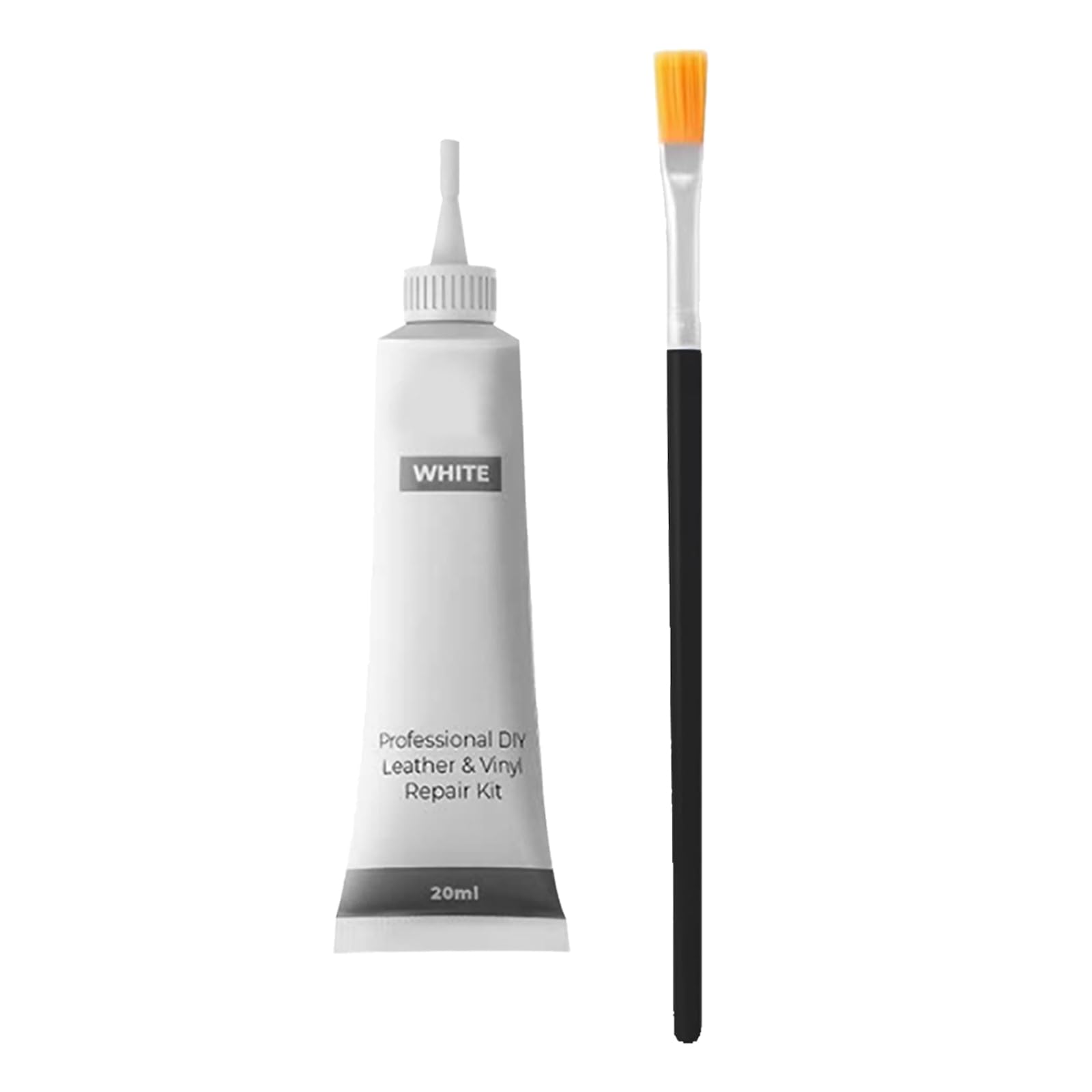 Comioke Lederreparatur Creme,Leder Restaurator,Leder Reparatur Set, Lederreparatur Füller,Reparatur von Lederkratzern,Flüssigleder Lederreparaturgel,Mischbare Lederreparatursets,Künstler Pinsel,20ML von Comioke