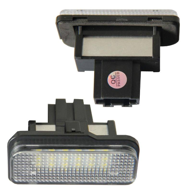 ConBlom Für W203 5D W211 W219 5D LED Kennzeichenleuchte Hochleistungskennzeichenleuchte 2er-Pack von ConBlom