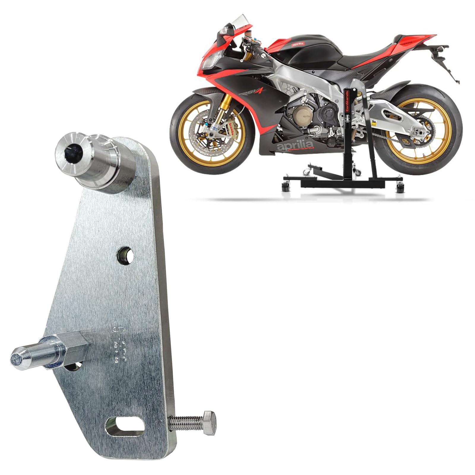 Adapterplatte für ConStands Power Classic/Evo für Aprilia RSV4 RR 15-21 Adapterplatte für ConStands Power Classic/Evo für Aprilia RSV4 RR 15-21 von ConStands