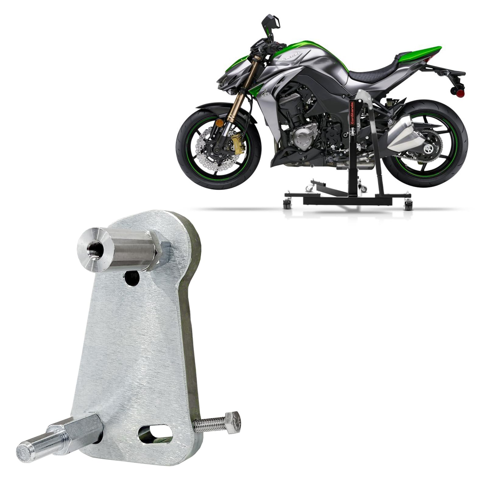 Adapterplatte für ConStands Power Classic/Evo für Kawasaki Z 1000/ SX 10-20 von ConStands