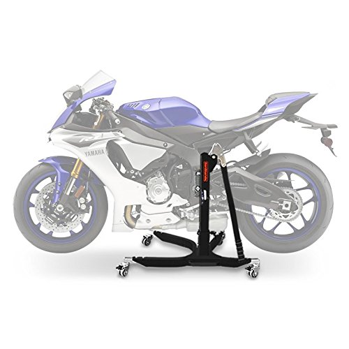 CS Power Classic-Zentralständer für Yamaha YZF-R1 15-24 Schwarz Matt von ConStands