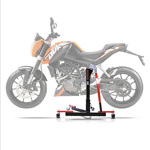 CS Power Evo-Zentralständer für KTM 125 Duke 11-16 Rot von ConStands