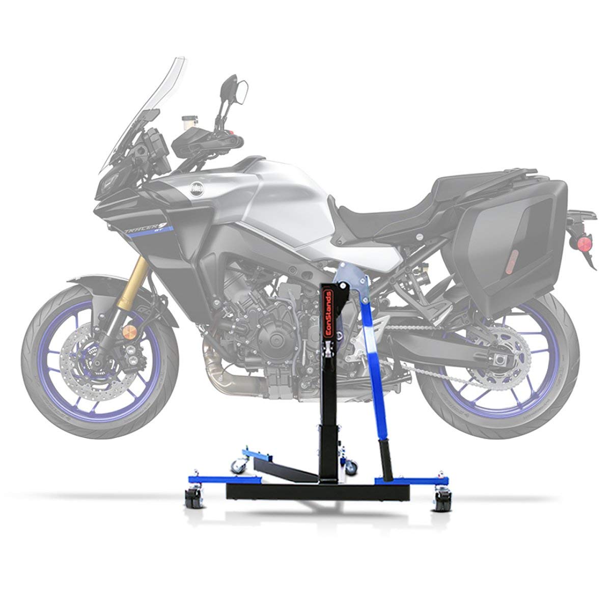 CS Power Evo-Zentralständer für Yamaha Tracer 9 / GT 21-24 Blau von ConStands