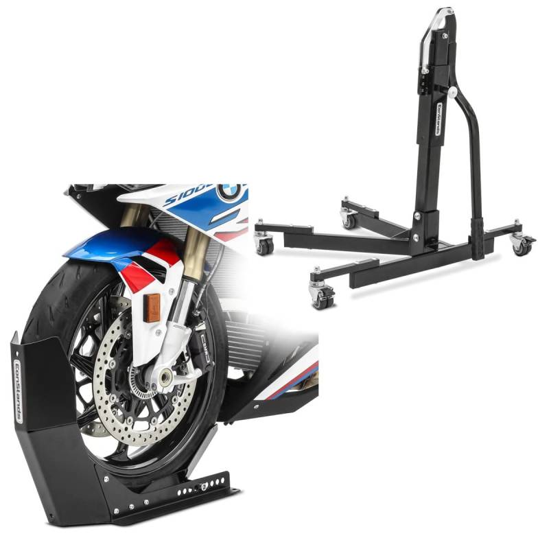 ConStands Zentralständer für Kawasaki ZZR 1400 06-20 Power Evo + Wippe Fix von ConStands