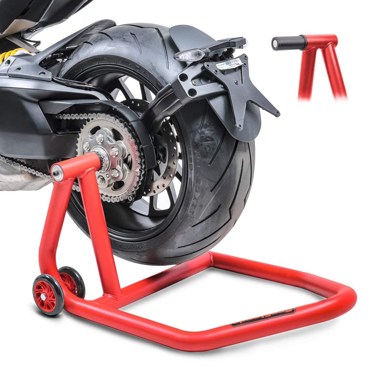 Einarm Montageständer für MV Agusta F4 1000 RR 12-18 One-POM rot von ConStands