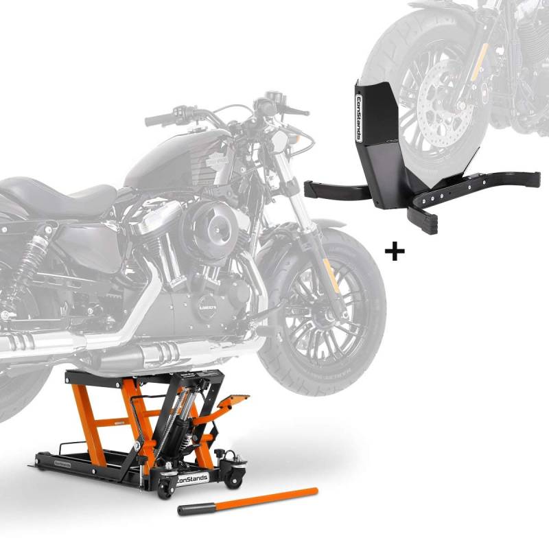 Hebebühne + Wippe für Triumph Rocket 3 R/GT Midlift L OG von ConStands