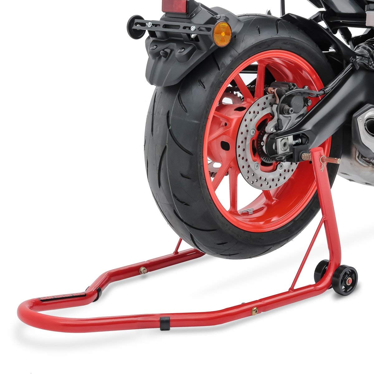 Montageständer Hinterrad ConStands Classic rot Universal für KTM 640 LC4 Duke II, 640 LC4 Supermoto, 690 Enduro/R, 690 SMC/R von ConStands