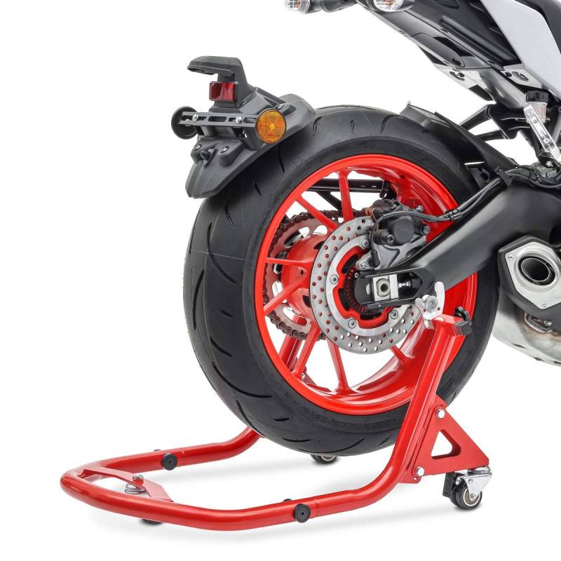 Montageständer hinten für Aprilia RS 660 Rangierhilfe XBV rot von ConStands