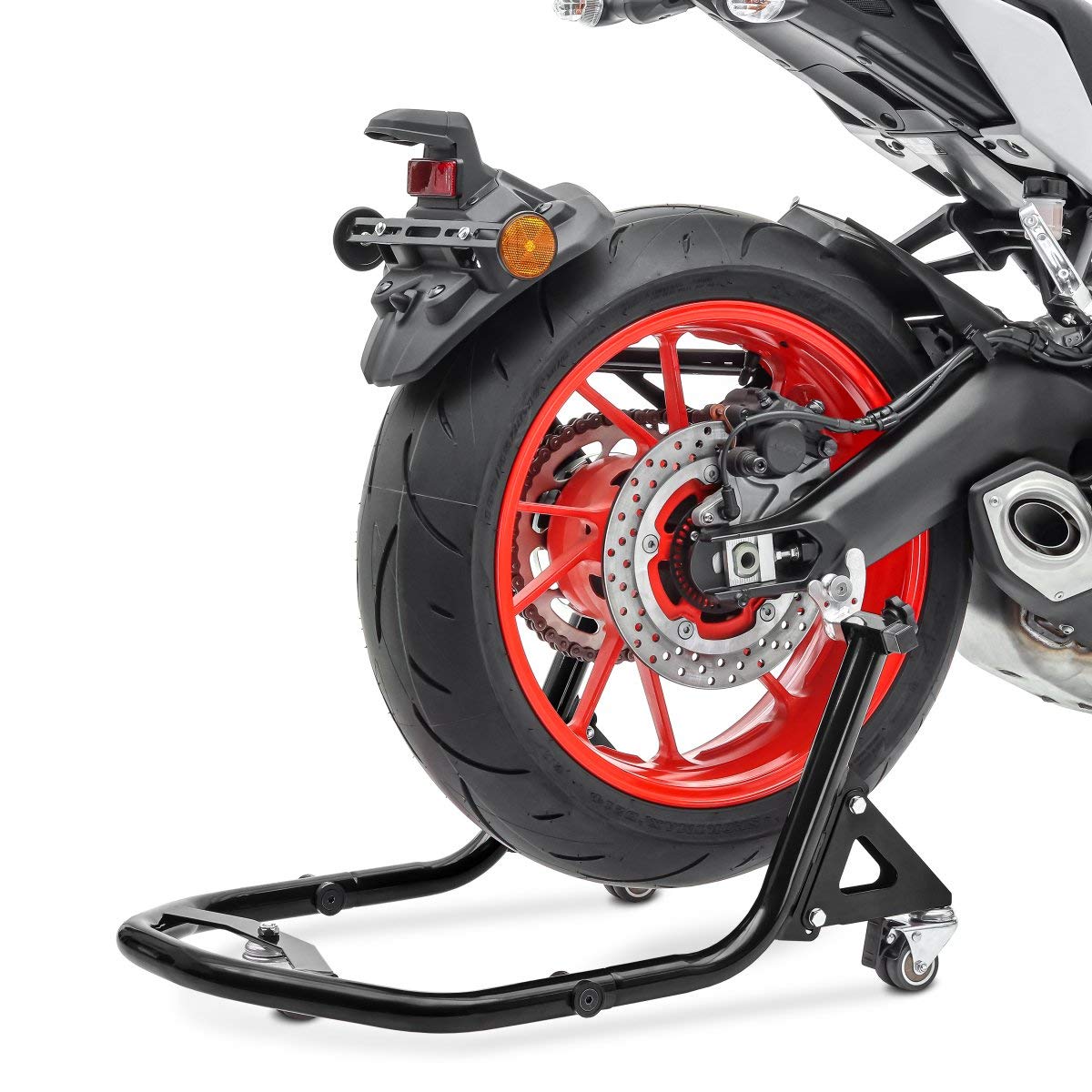 Montageständer hinten für Ducati Monster 937/821 Rangierhilfe XBV schwarz von ConStands