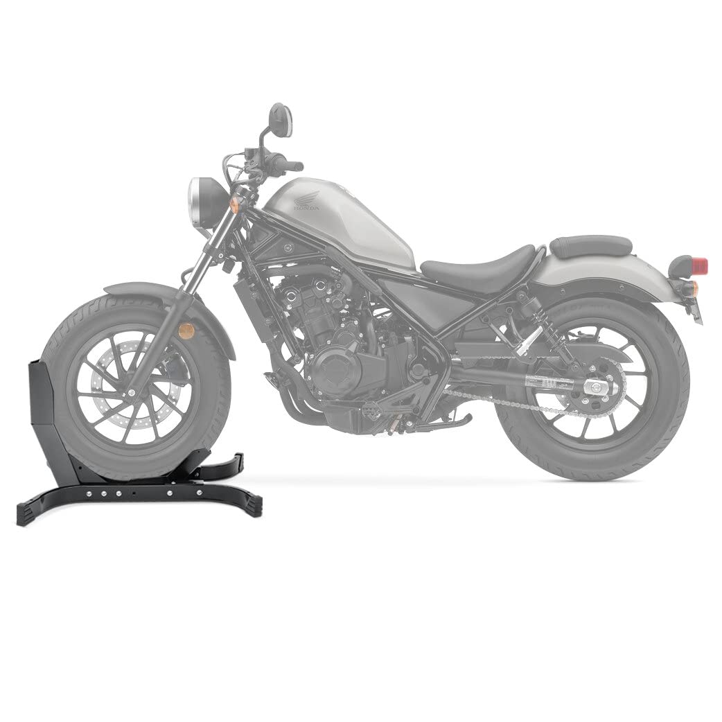 Motorradwippe CS Easy Plus für Honda Rebel 500 Motorradständer schwarz von ConStands