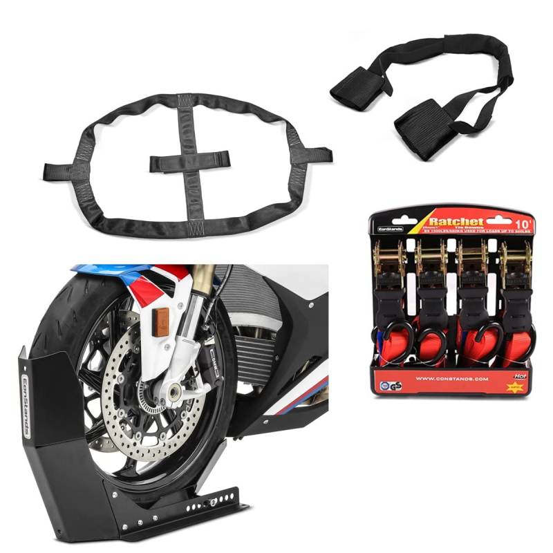 Motorradwippe Set mit Fixiergurt für Honda Crossrunner/Crosstourer sw von ConStands