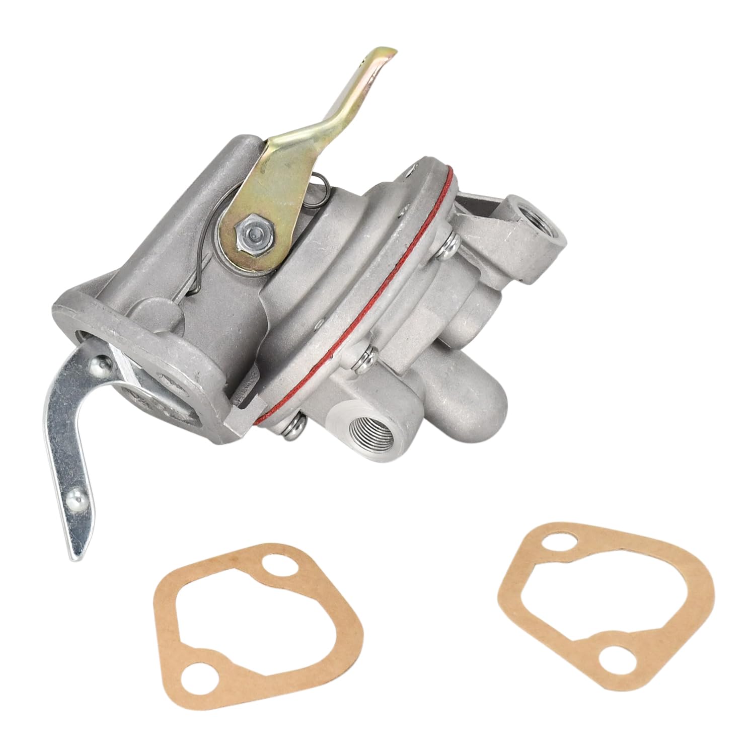 Congparts Fuel Lift Transfer Pump 2641328 1446155M91 Compatible with Perkins Engine AD4-203 A4-318 Compatible with Massey Ferguson Combine 540 Tractor MF1080 MF1085 MF165 MF255 MF285 MF298 von Congparts