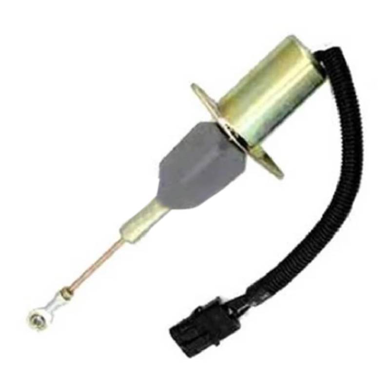 Congparts Fuel Stop Shut Off Solenoid RE53559 3934174 Compatible with John Deere Combine 1185 2054 2064 Cotton Picker 9965 Harvesters 6710 6810 Compatible with Cummins Engine B4.5 QSB6.7 5.9L von Congparts