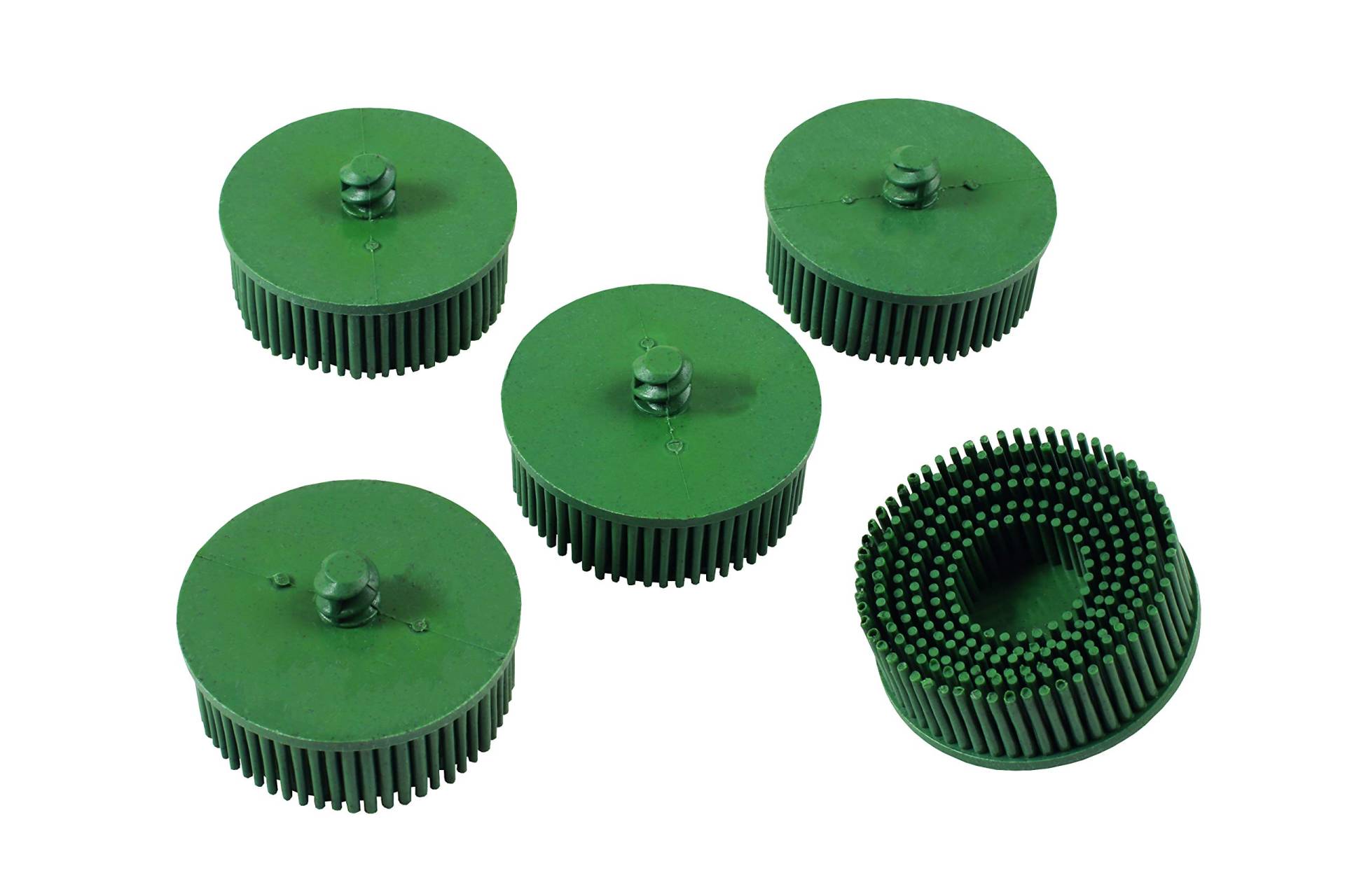 Connect Workshop Consumables 32198 Abracs Quick Lock Bristle Brush 50mm x P50 Green 5pc von Connect Workshop Consumables