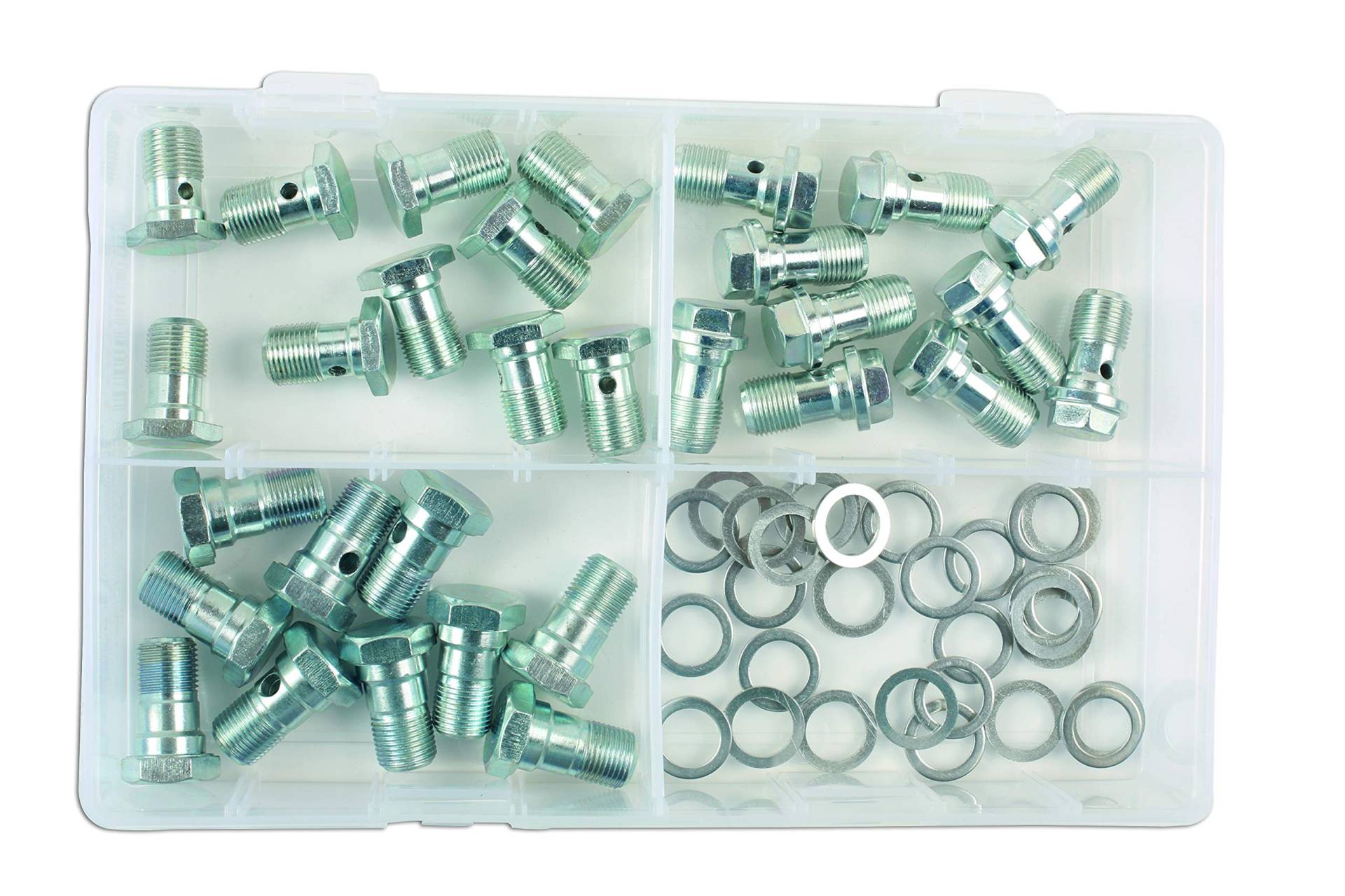 Connect Workshop Consumables 34158 Assorted Brake Hose Banjo Bolts M12 60pc von Connect Workshop Consumables