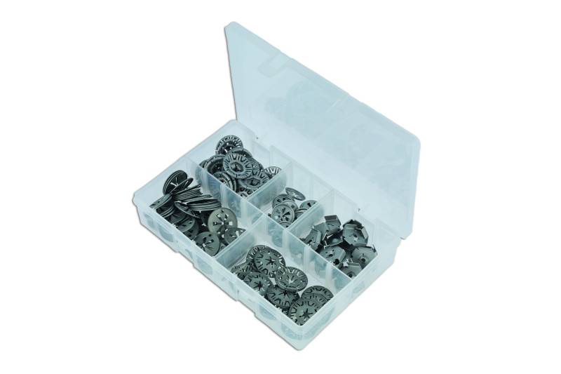 Connect 30286 Assorted Heat Shield Fastener Kit 150pc von Connect