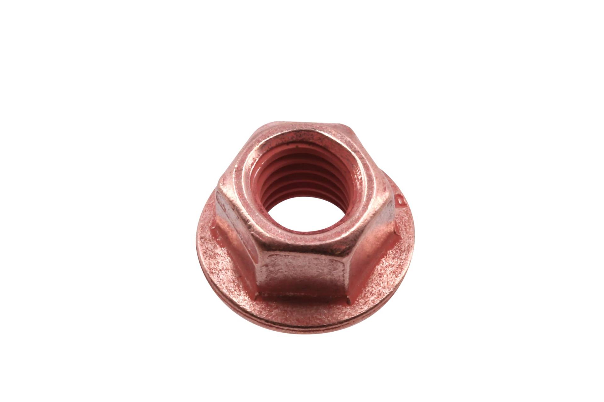 Connect 30737 Copper Flashed Nut Flanged & Self Locking M8 x 1.25 x 12mm Hex 5pc von Connect