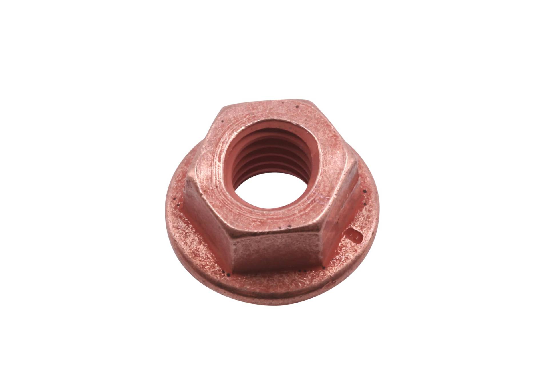 Connect 30741 Copper Flashed Nut Flanged & Self Locking M8 x 1.25 x 13mm Hex 5pc von Connect