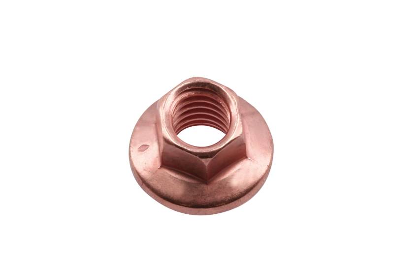 Connect 30742 Copper Flashed Nut Flanged & Self Locking M8 x 1.25 x 10mm Hex 5pc von Connect