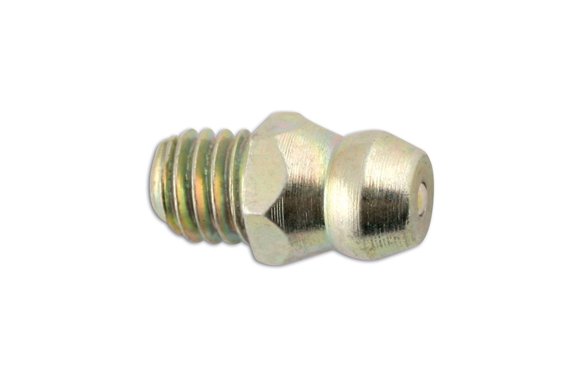 Connect 31211 Schmiernippel, M8 x 1 mm, gerade, metrisches Feingewinde, 50 Stück von Connect