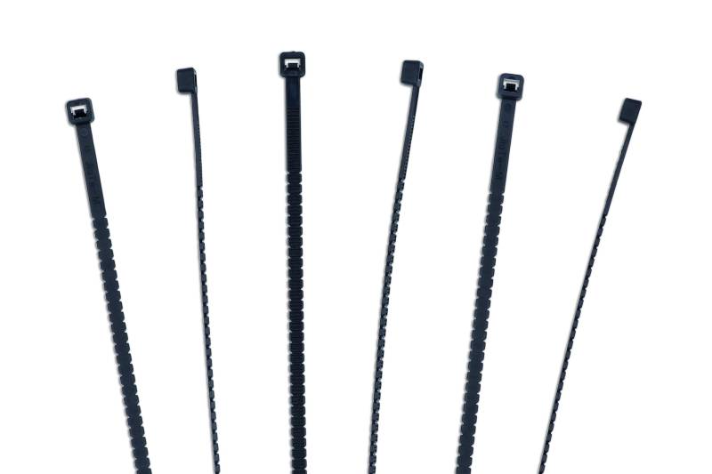 Connect 31808 Black Twist-to-Break Cable Tie 300mm x 4.6mm 50pc von Connect