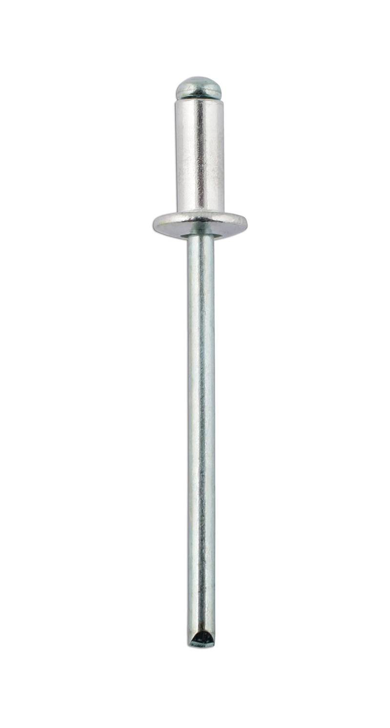 Connect 32780 Blindniete, Standard-Flansch, 4,8 x 12,7 mm, 500 Stück von Connect