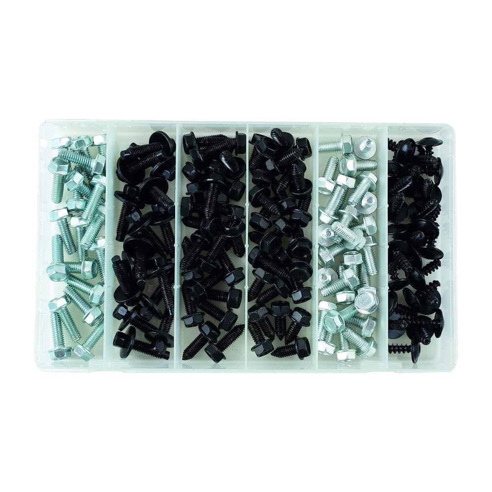 Connect 35994 Assorted Metal Screw Trim Fasteners 135pc von Connect