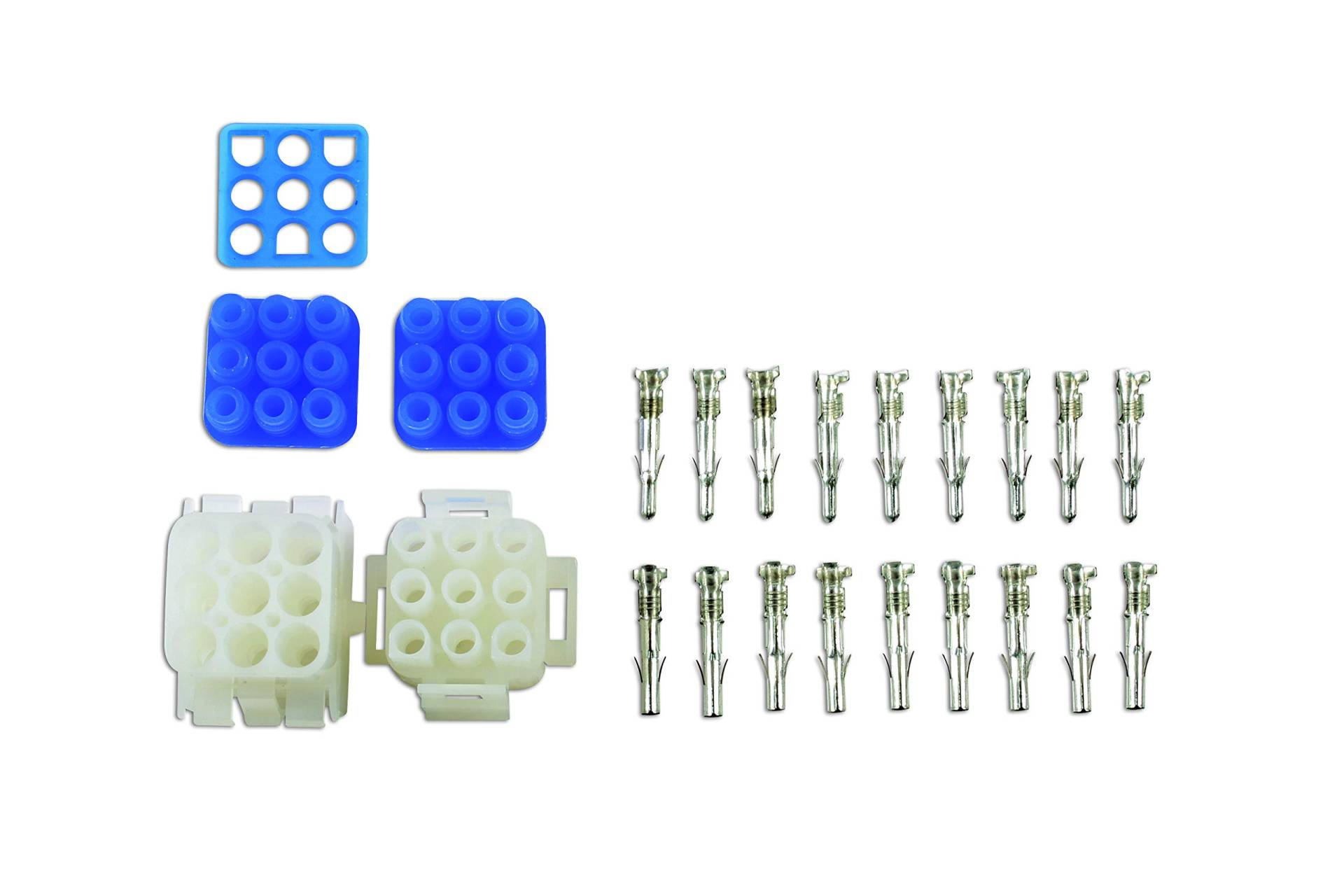 Connect 37515 Mate-N-Lok 9 Pin Connector Kit 23pc von Connect