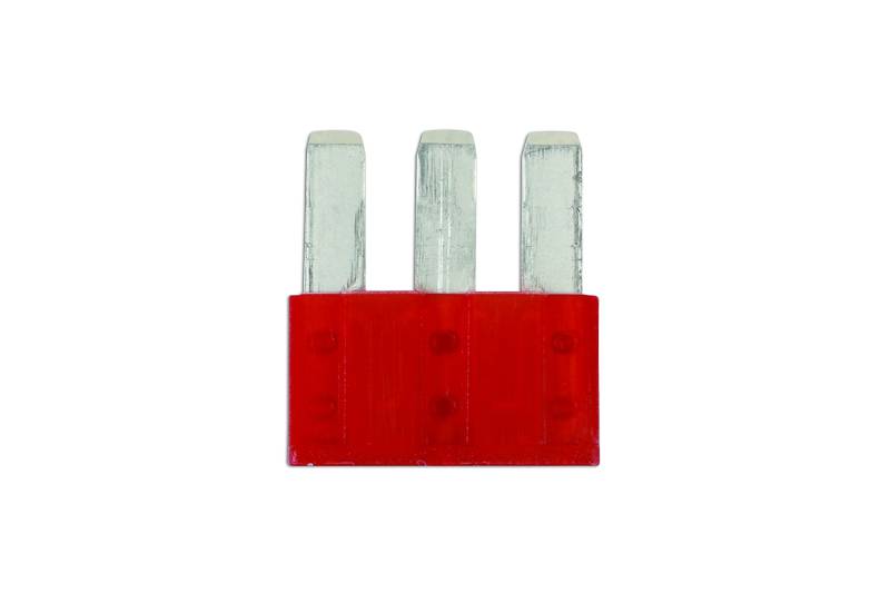 Connect 37522 Micro 3 Blade Fuses 10A 3pc von Connect