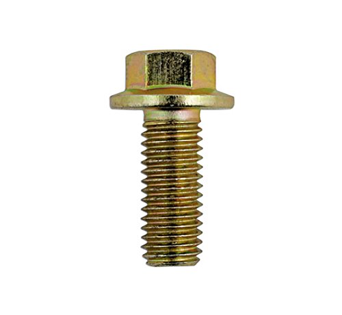 Connect Werkstatt Consumables 31377 geflanschte Bolt Zink, Gelb, M10 x 50 mm, 50 Stück von Connect