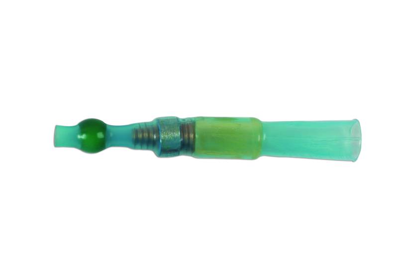 Connect Workshop Consumables 30681 Closed Splice Solder Type Cable End Sleeve Green 16pc von Connect