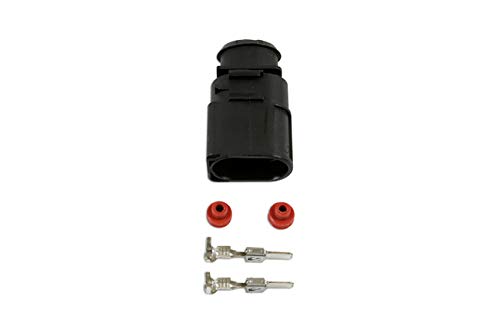 Connect Workshop Consumables 37389 VW Electrical Male Connector 4.8mm 2 Pin Kit 25pc von Connect