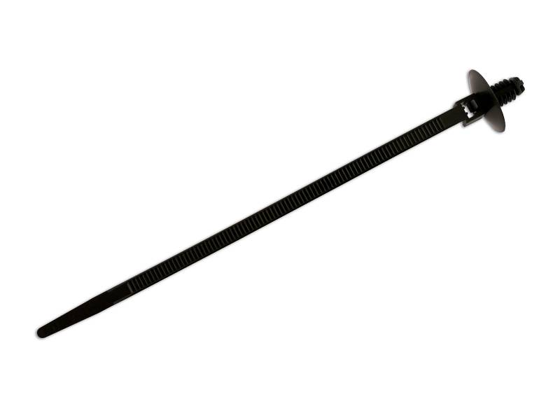 The Tool Connection Ltd. Connect 30302 Fir Tree Mounting Black Cable Tie 165mm x 5.0mm 100pc von Connect