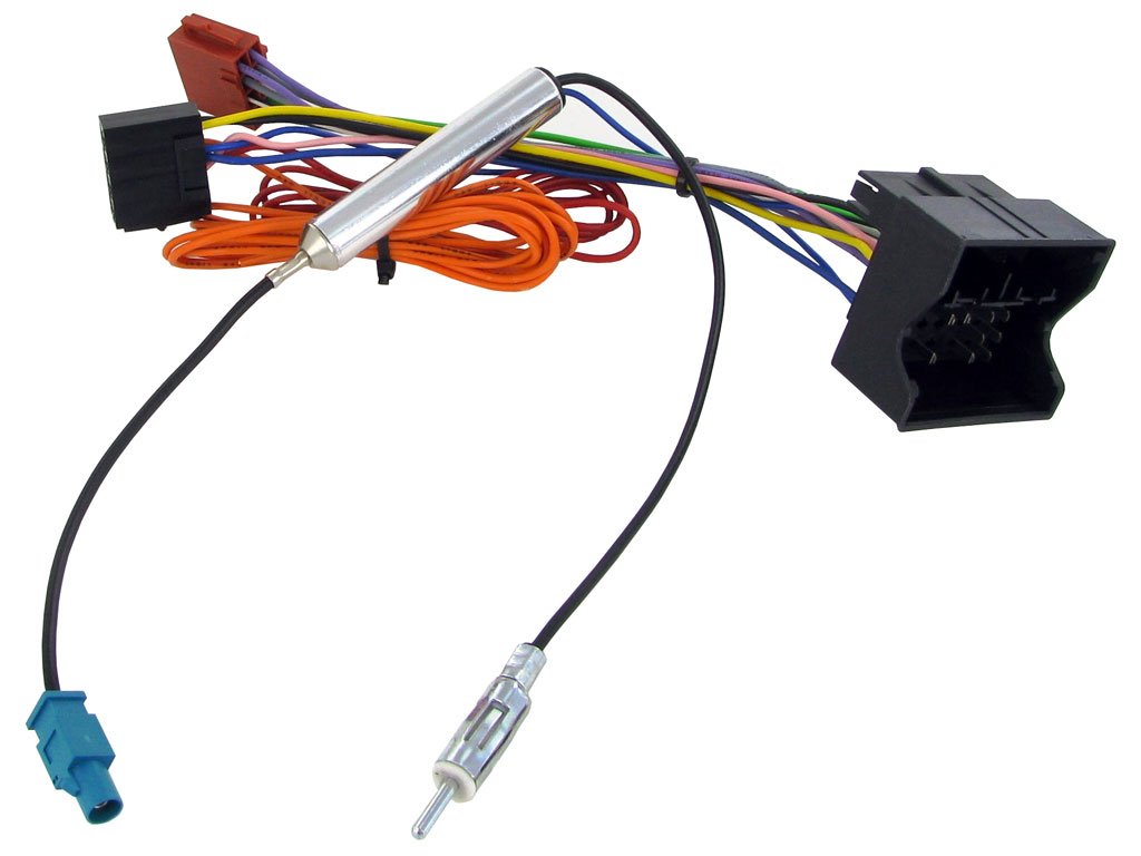 Connects2 Kabelbaumadapter CT20VX04 Opel Astra H/Corsa C/Vectra C mit Fakra Antenne und Phantom von Connects2