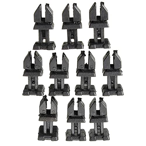 Contencinty 100 StüCk/Set TüR Kunststoff Verkleidung Clip DrüCken Halter Karosserie Verkleidung Clips für W124 R129 W140 W202 von Contencinty