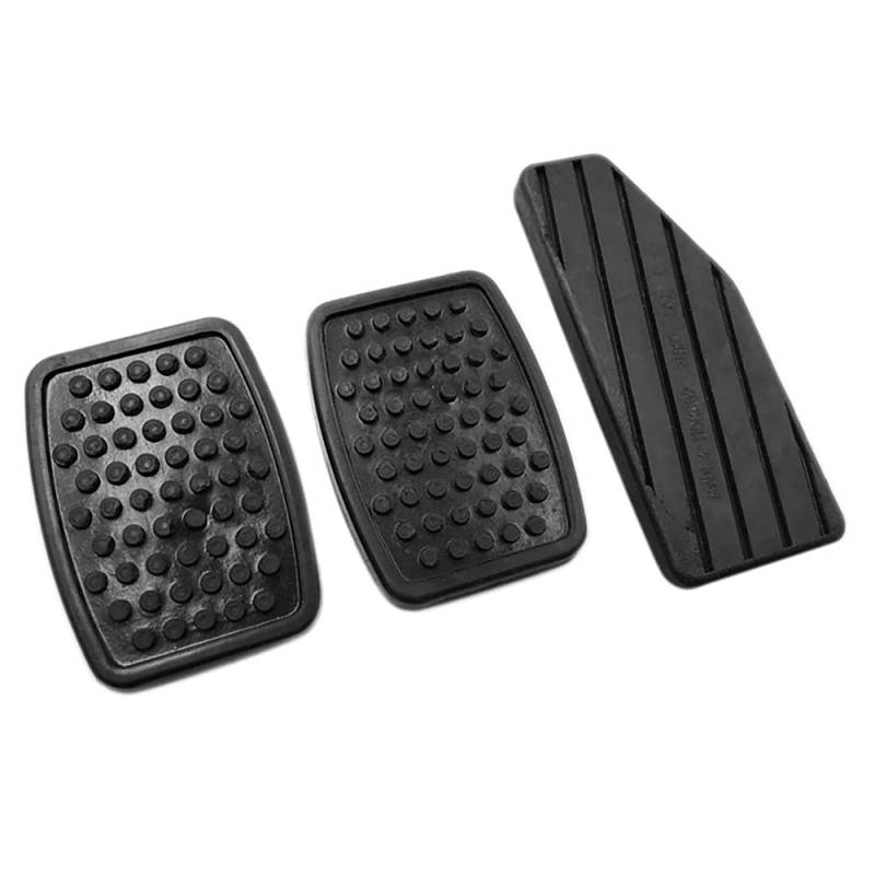 Contencinty 3 StüCke Auto Gas Pedal Kupplung Brems Pedal Gummi Pad Pedal Abdeckungs Satz für Swift 49451-60B00 von Contencinty