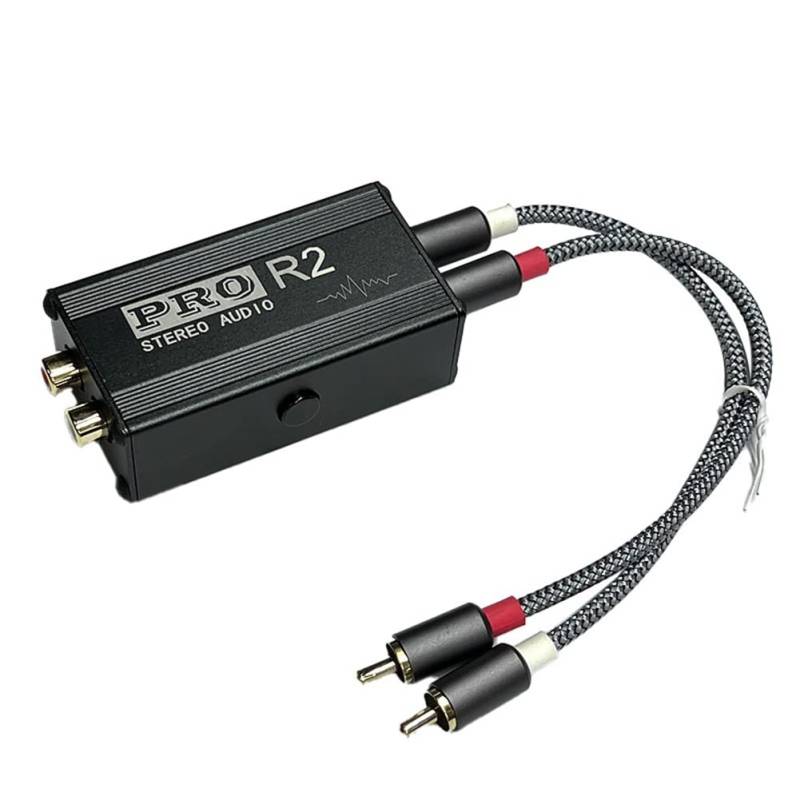 Contencinty Ground Loop Audio Isolator Audio Noise Filter Noise Suppressor Isolator für PC von Contencinty