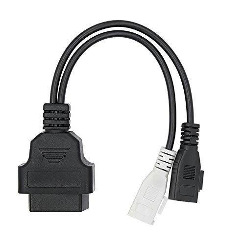 Contencinty OBD II OBD2 Kabel 2 X 2 Polig zu OBD2 16 Poliger Buchsen Kabel Diagnose Adapter für Seat von Contencinty