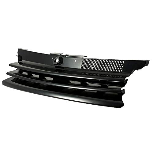 Contencinty Schwarzer KüHlergrill KüHlergrill für Golf 4 MK4 R32 1997-2004 1J0853655G von Contencinty