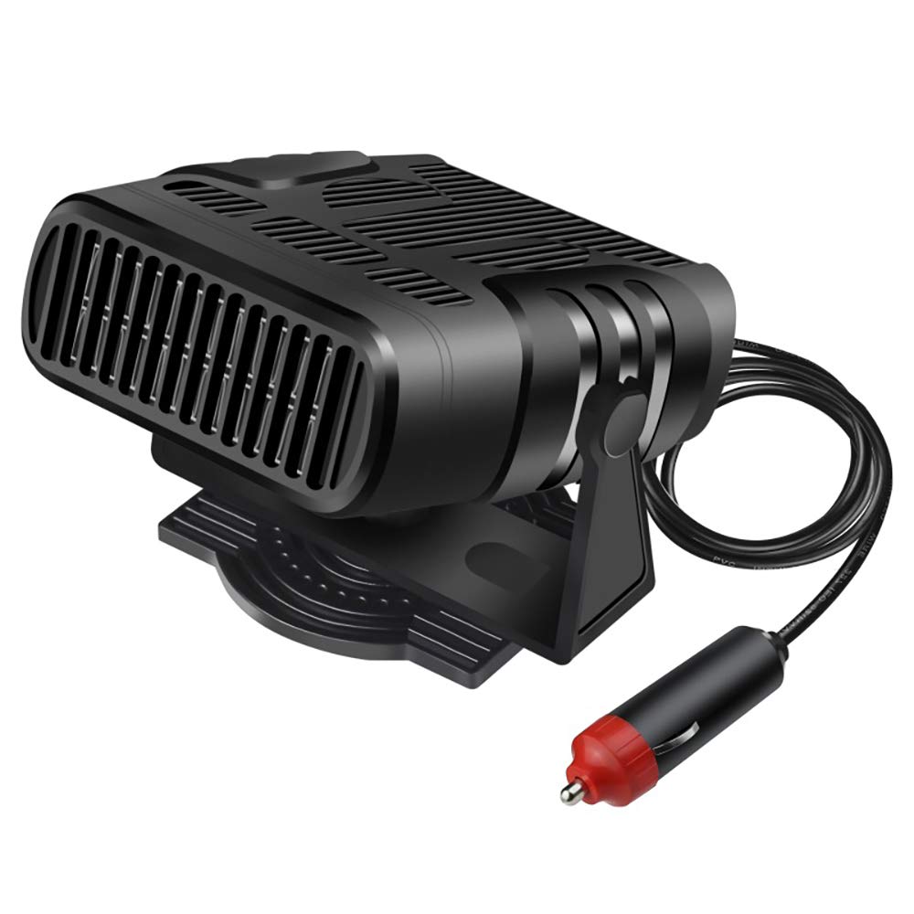 Contencinty Tragbare Heizung LüFter Auto Auto Heizung Defroster Demister 200W Heizung Wind Schutz Scheibe 360 ​​Grad Drehung 24V von Contencinty