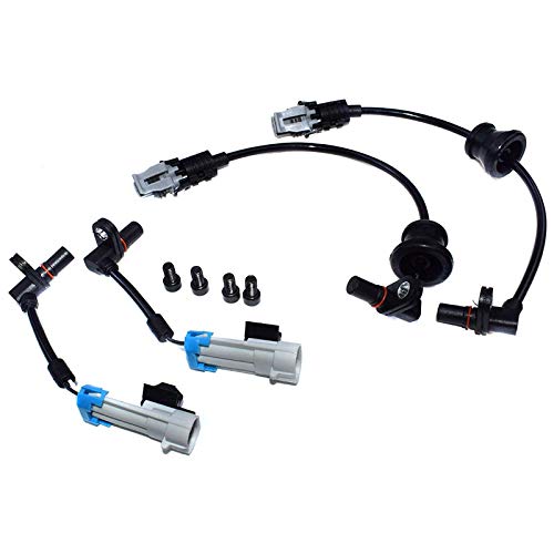 Contencinty Vorne Hinten Set ABS Rad Drehzahl Sensor für Captiva 96626078 96626080 von Contencinty