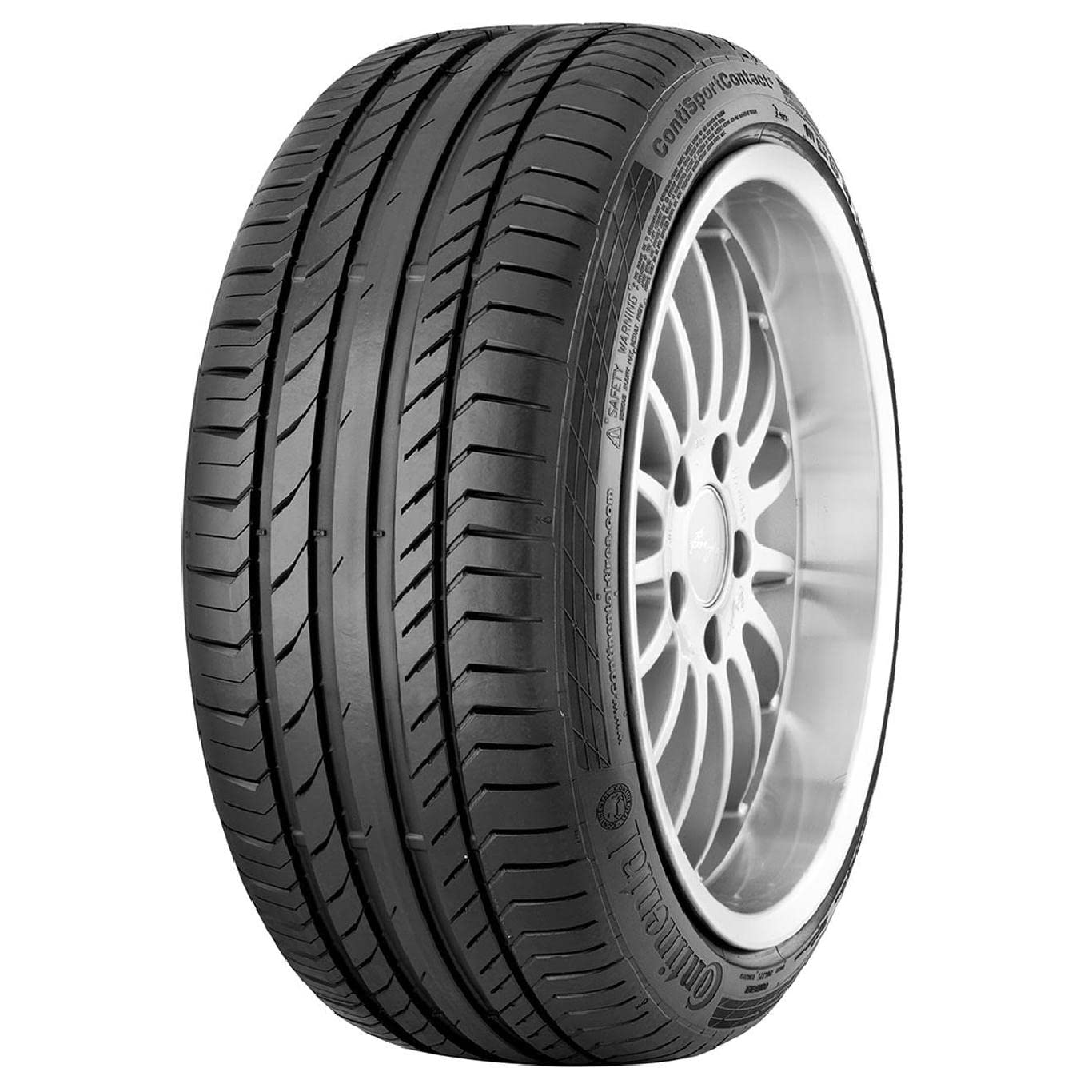 CONTINENTAL CONTISPORTCONTACT 5 SSR - 255/35R18 90Y - D/A/72dB - Sommerreifen von Continental