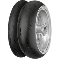 CONTINENTAL ContiRaceAttack 2 190/55ZR17 TL 75W, Motorradreifen Hinten von Continental