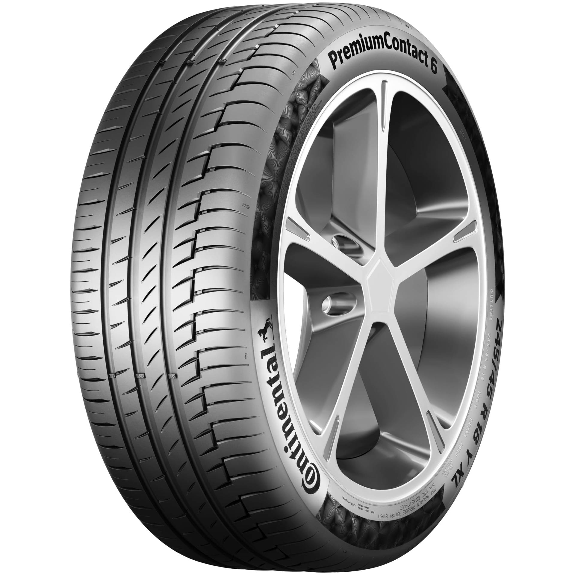 CONTINENTAL Premiumcontact 6 XL VOL -- 235/45R19 99V -- C/A/72Db -- Sommerreifen von Continental