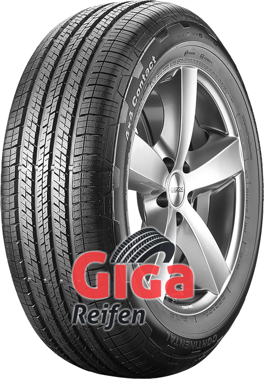 Continental 4X4 Contact ( 235/65 R17 104H, MO, mit Leiste ) von Continental