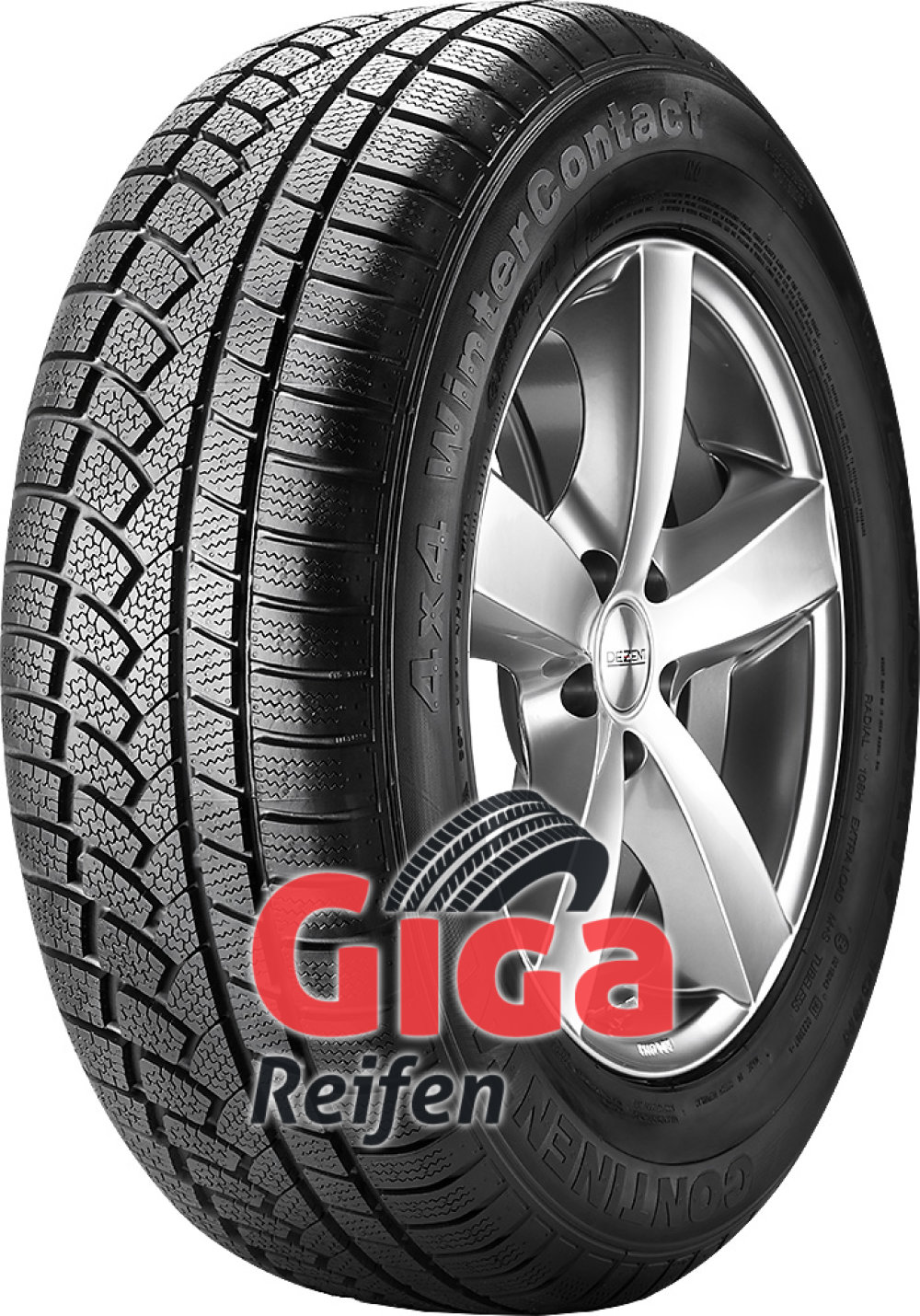 Continental 4X4 WinterContact ( 215/60 R17 96H * ) von Continental